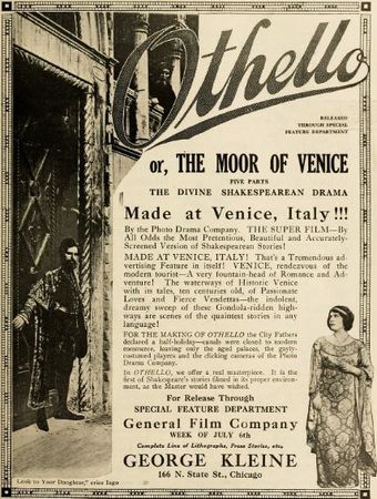 otello 1914 poster