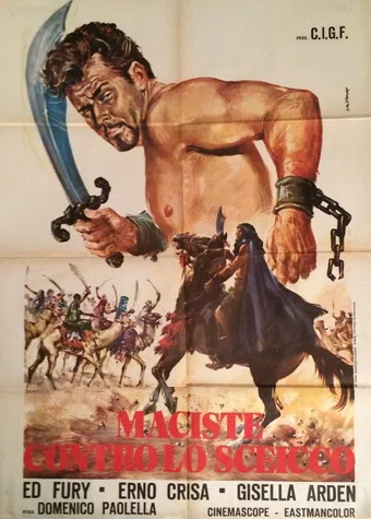 maciste contro lo sceicco 1962 poster