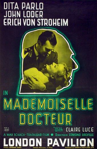 mademoiselle docteur 1937 poster