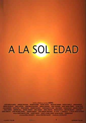 a la soledat 2008 poster