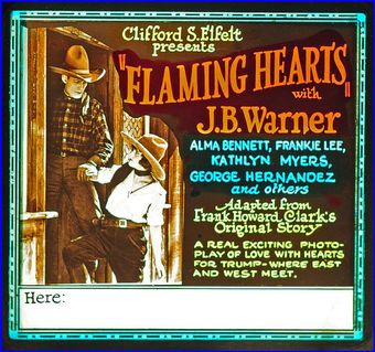 flaming hearts 1922 poster