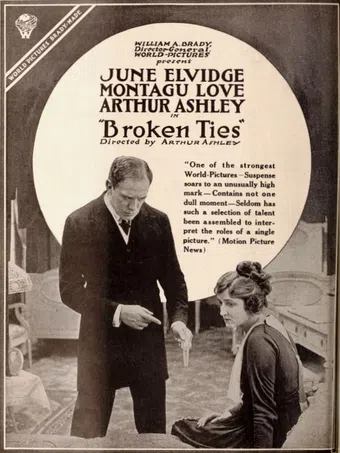 broken ties 1918 poster