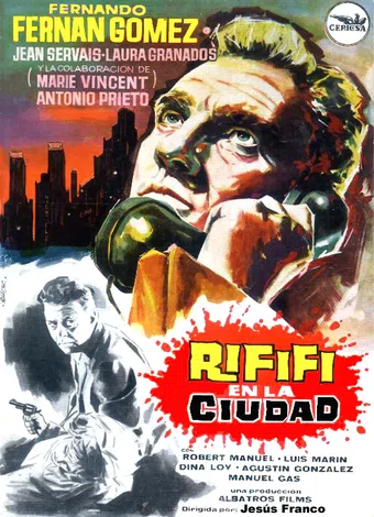 rififí en la ciudad 1963 poster