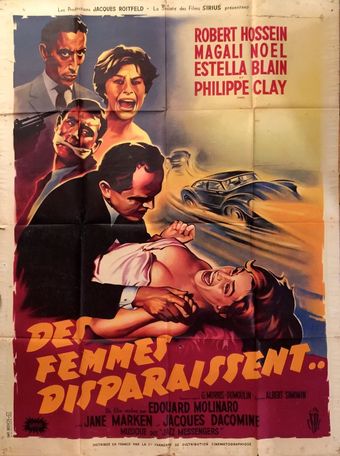 des femmes disparaissent 1959 poster