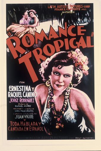 romance tropical 1934 poster