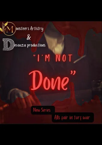 i'm not done poster