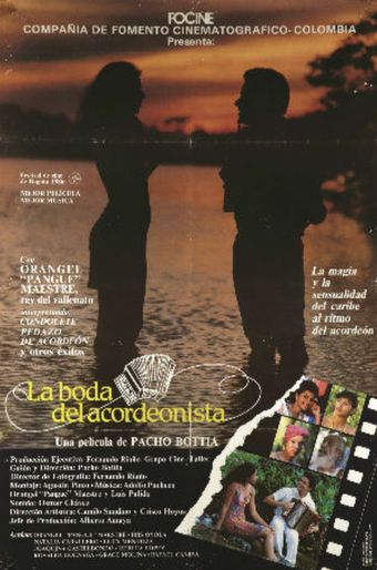 la boda del acordeonista 1988 poster