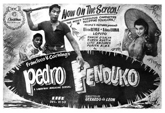 pedro penduko 1954 poster