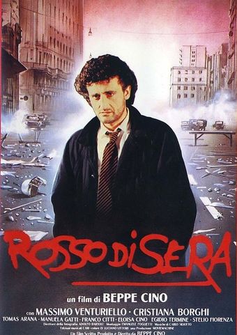 rosso di sera 1989 poster