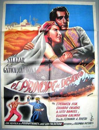 el príncipe del desierto 1947 poster