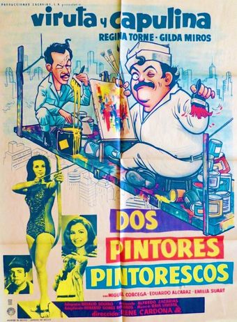 dos pintores pintorescos 1967 poster