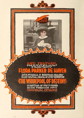 the whirlpool of destiny 1916 poster