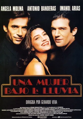 una mujer bajo la lluvia 1992 poster