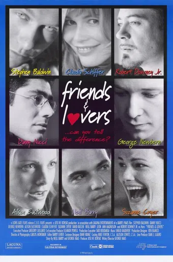 friends & lovers 1999 poster