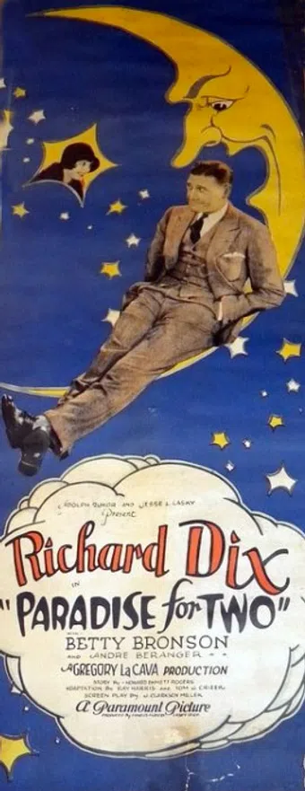 paradise for two 1927 poster