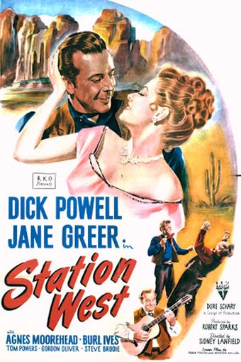 station west 1948 poster