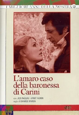 l'amaro caso della baronessa di carini 1975 poster