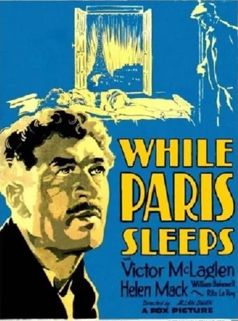 while paris sleeps 1932 poster