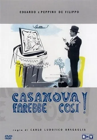 casanova farebbe così! 1942 poster