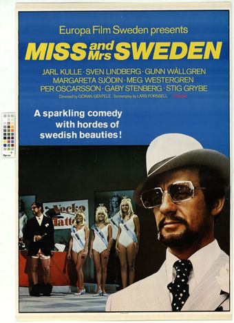 miss and mrs sweden 1969 poster