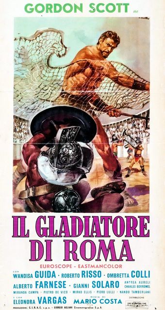 il gladiatore di roma 1962 poster