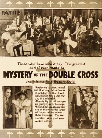 the mystery of the double cross 1917 poster