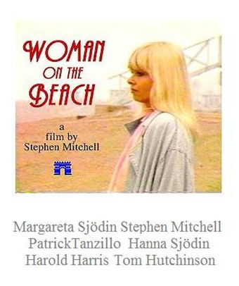 woman on the beach 1985 poster