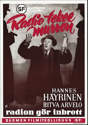 radio tekee murron 1951 poster