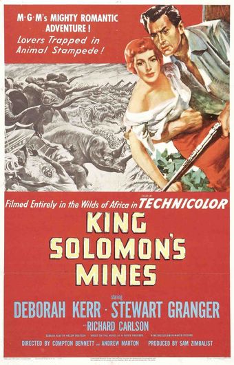 king solomon's mines 1950 poster