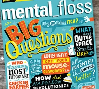 mental_floss: the big question 2014 poster