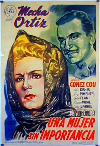 una mujer sin importancia 1945 poster