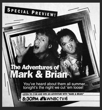 the adventures of mark & brian 1991 poster