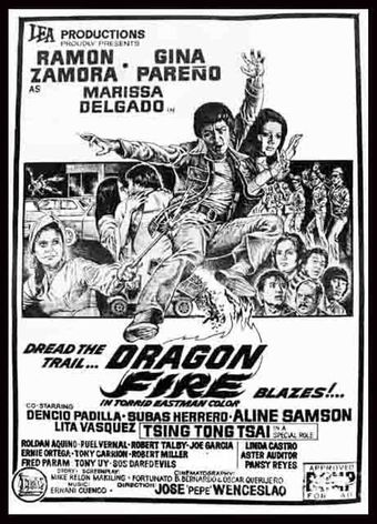 dragon fire 1974 poster