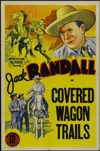 covered wagon trails 1940 poster