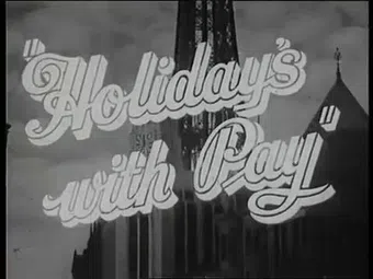 holiday's with pay 1948 poster