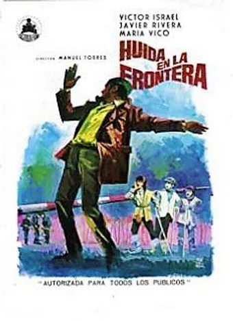 huida en la frontera 1966 poster