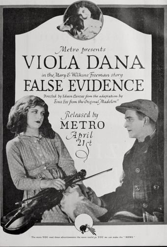 false evidence 1919 poster