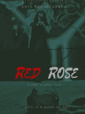 red rose poster