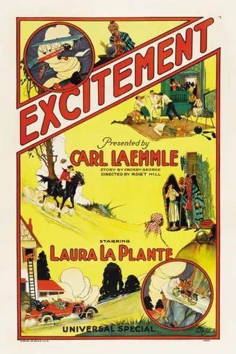 excitement 1924 poster