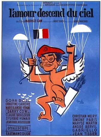 l'amour descend du ciel 1957 poster