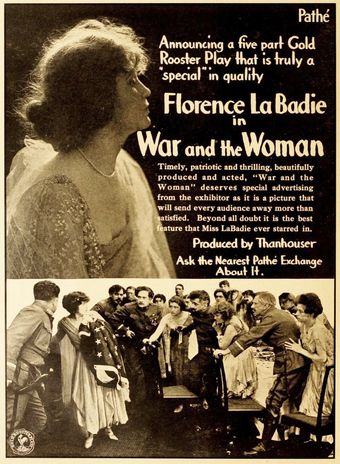 war and the woman 1917 poster