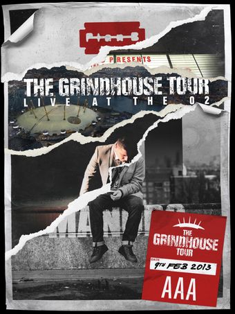 plan b: the grindhouse tour live at the o2 2013 poster