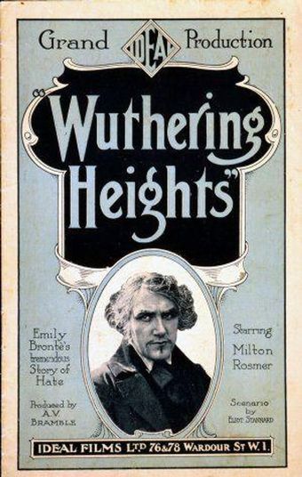 wuthering heights 1920 poster