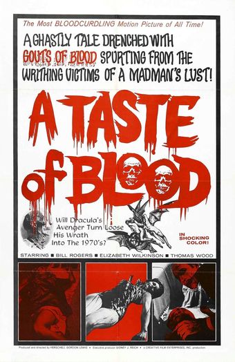 a taste of blood 1967 poster