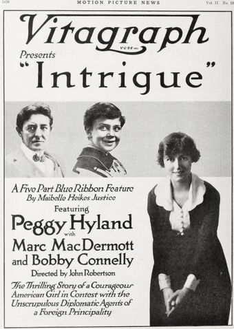 intrigue 1917 poster