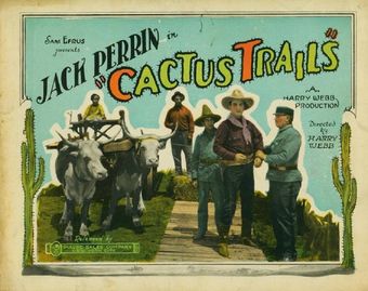 cactus trails 1925 poster