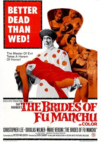 the brides of fu manchu 1966 poster