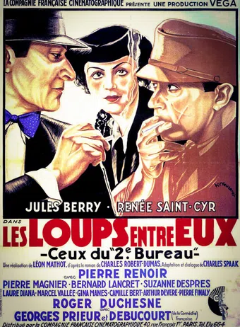 les loups entre eux 1936 poster