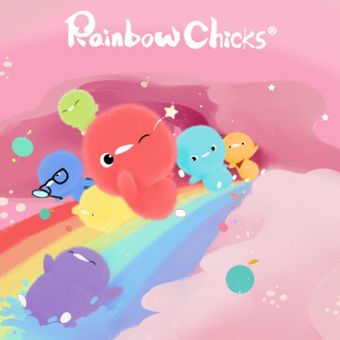 rainbow chicks 2018 poster