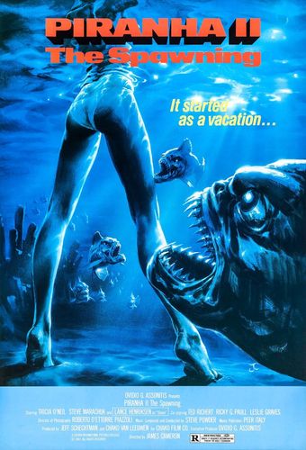 piranha part two: the spawning 1981 poster